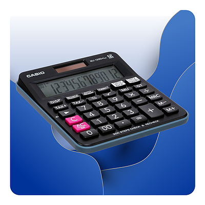 ماشین حساب کوچک کاسیو Mj-120D+ BK